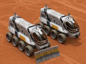 rover lunare o marziano Modello 3D