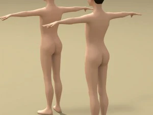 menino estilizado Modelo 3D
