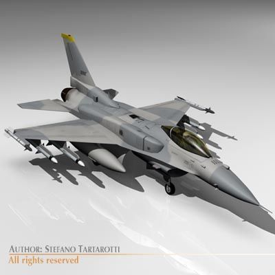 f16e block 60 Modèle 3D .c4d .max .obj .3ds .fbx .stl .blend 