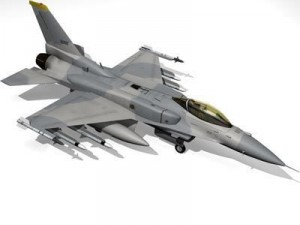 f16e block 60 Modèle 3D