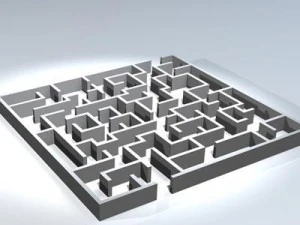 labyrinth 3D Model