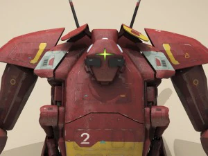 meccanismo di fantascienza Modello 3D