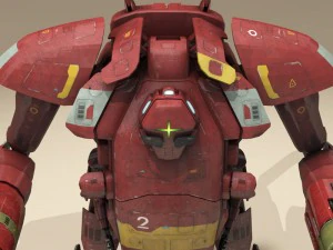 meccanismo di fantascienza Modello 3D