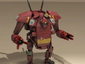 meccanismo di fantascienza Modello 3D