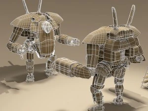 meccanismo di fantascienza Modello 3D