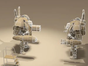 meccanismo di fantascienza Modello 3D