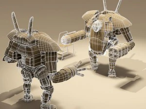 meccanismo di fantascienza Modello 3D