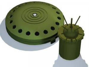 land mines 3D Model