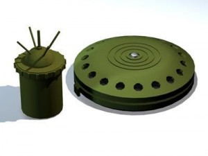 land mines 3D Model