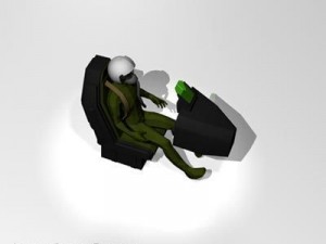 fighter pilot 3D Model