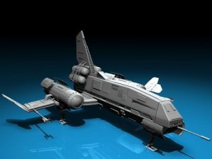 space fighter 3D Model
