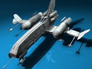 space fighter 3D Model