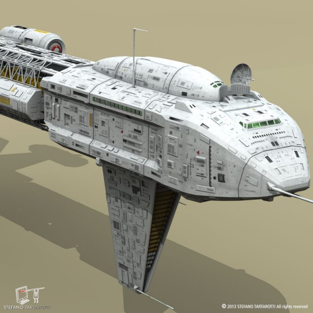 spaceship Modèle 3D .c4d .max .obj .3ds .fbx .stl .blend 