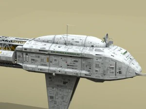 spaceship 3D Model
