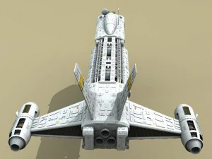 spaceship 3D Model