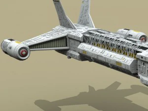 spaceship 3D Model
