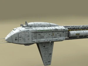 spaceship 3D Model