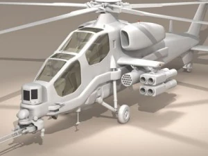 agusta a129 mangusta Modèle 3D