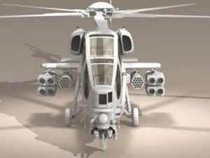 agusta a129 mangusta 3D Model