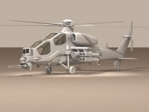 agusta a129 mangusta 3D Модель