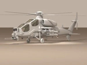 agusta a129 mangusta 3D Model