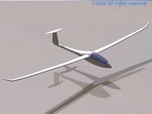 nimbus glider 3D Model