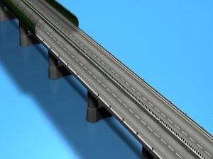 highway viaduct Modelo 3D