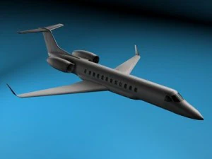 business jet 3D Model