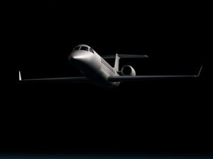 business jet Modello 3D