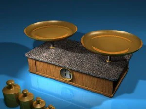 equilibrio roberval Modello 3D