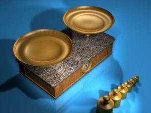 equilibrio roberval Modello 3D