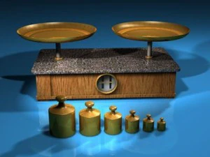 equilibrio roberval Modello 3D