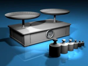 equilibrio roberval Modello 3D