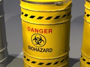 waste drum 3D Model