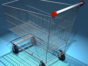 shopping cart Modèle 3D