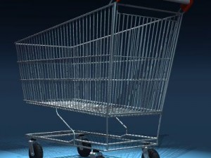 shopping cart Modèle 3D