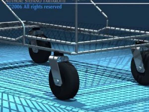 shopping cart 3D Model