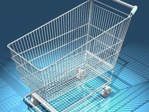 shopping cart Modèle 3D