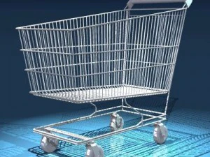 shopping cart 3D Model