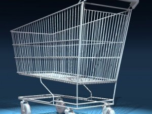 shopping cart Modèle 3D