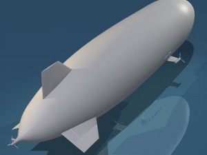 zeppelin 3D Model