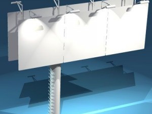 billboard set 3D Model