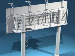 billboard set 3D Model
