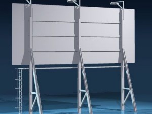 billboard set 3D Model