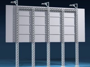 billboard set 3D Model
