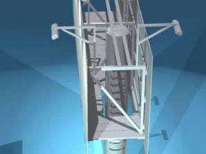 set di cartelloni pubblicitari Modello 3D