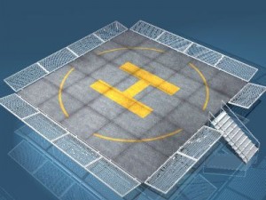 helipad 3D-Modell