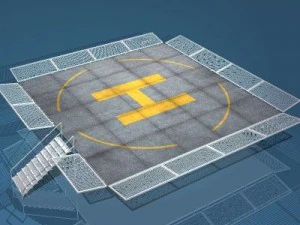 helipad 3D Model