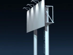 billboard2 3D Model