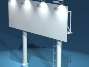 billboard2 3D Model